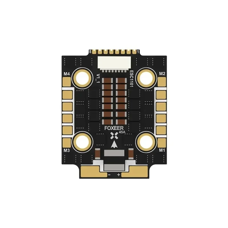 Foxeer Reaper F4 Mini 128K 45A BL32 4in1 ESC 20*20mm M3 3-6S BLHeli32 DShot150/300/600/1200/MultiShot/ OneShot For FPV Racing