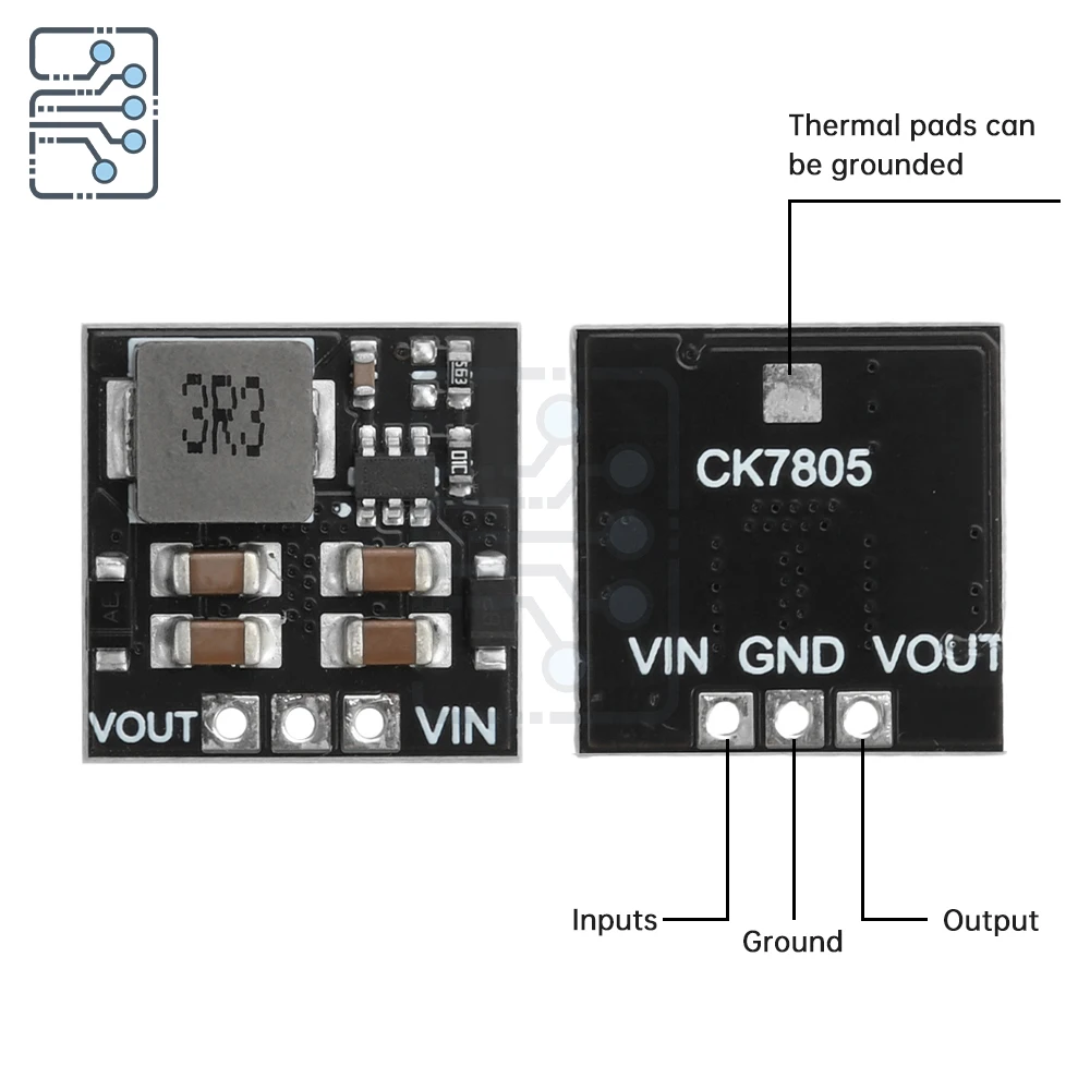 DC9V 12V 24V to 5V 2.5A DC step-down module Dual USB charging module Mobile phone car charging board Compatible with LM7805 pin