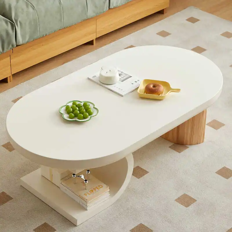 Grande Table Basse Nordique Minimaliste, Unique, À La Mode, Qualité Supérieure, Esthétique, Élégante, Basse, Meubles De Salon