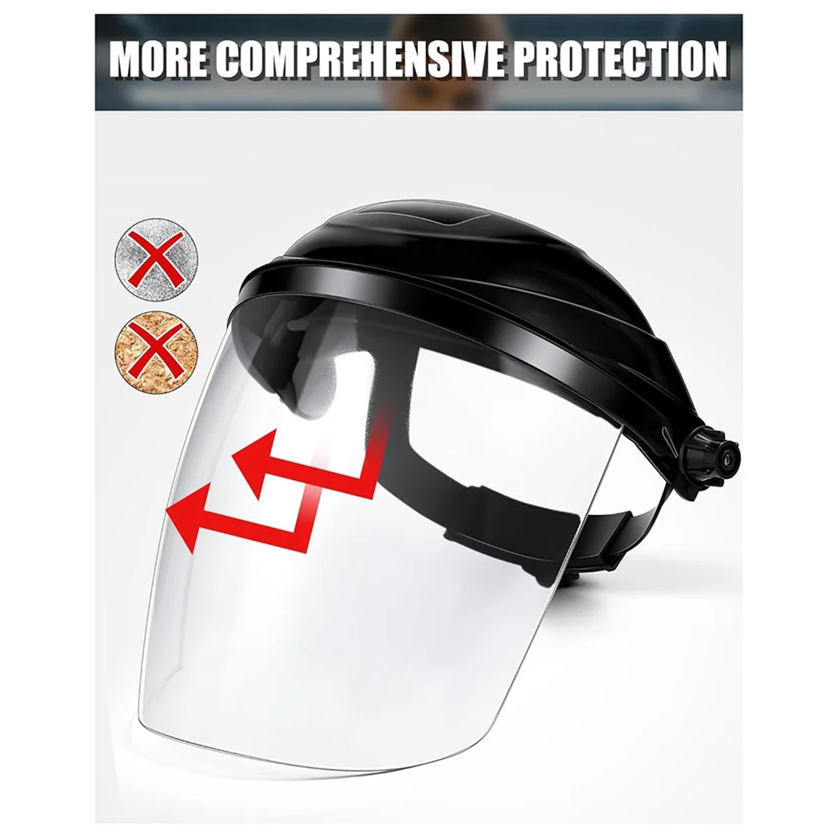 Popular_4 Pcs Safety Face Mask Shield