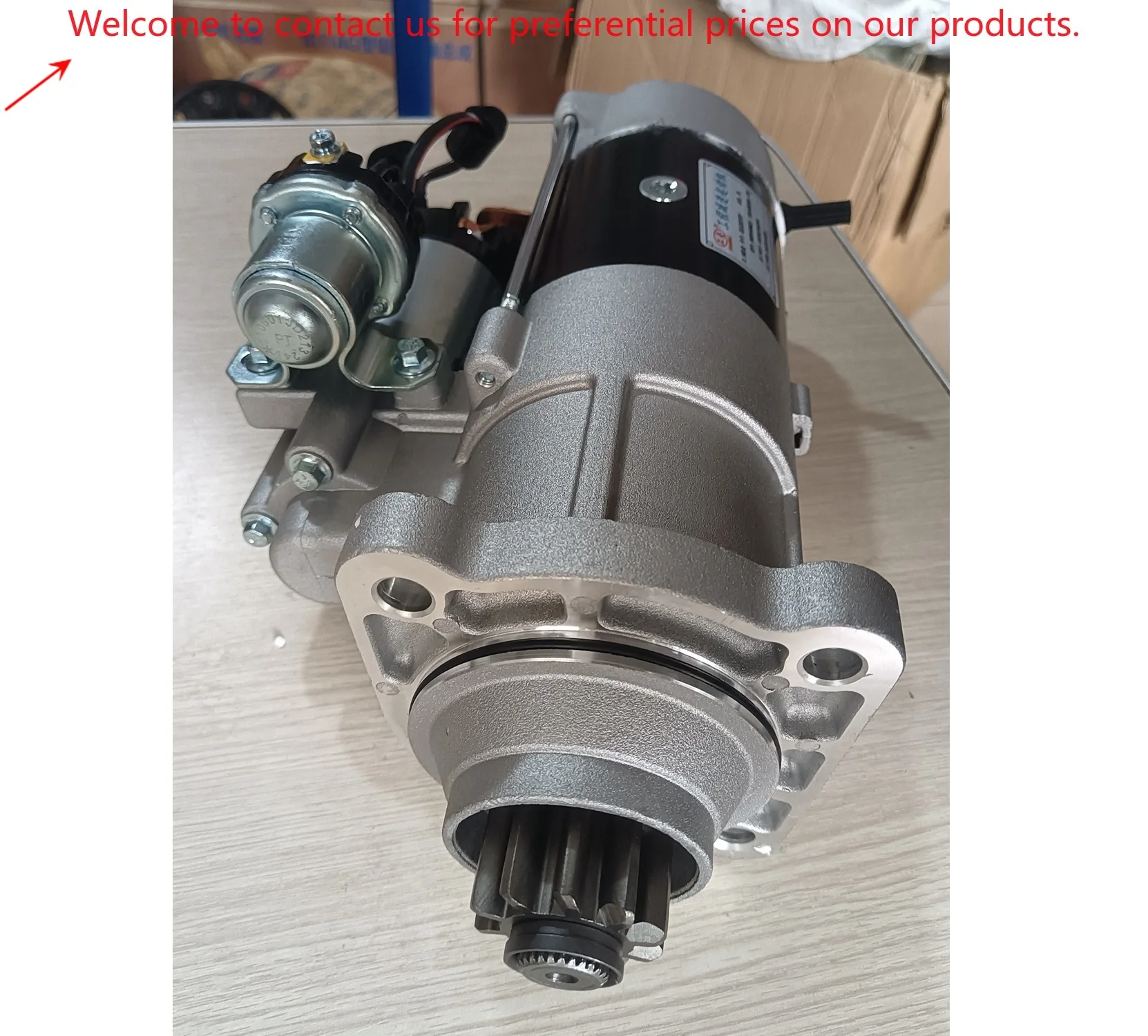 

Starter Motor Construction Machinery Parts 612600090340 For XCMG