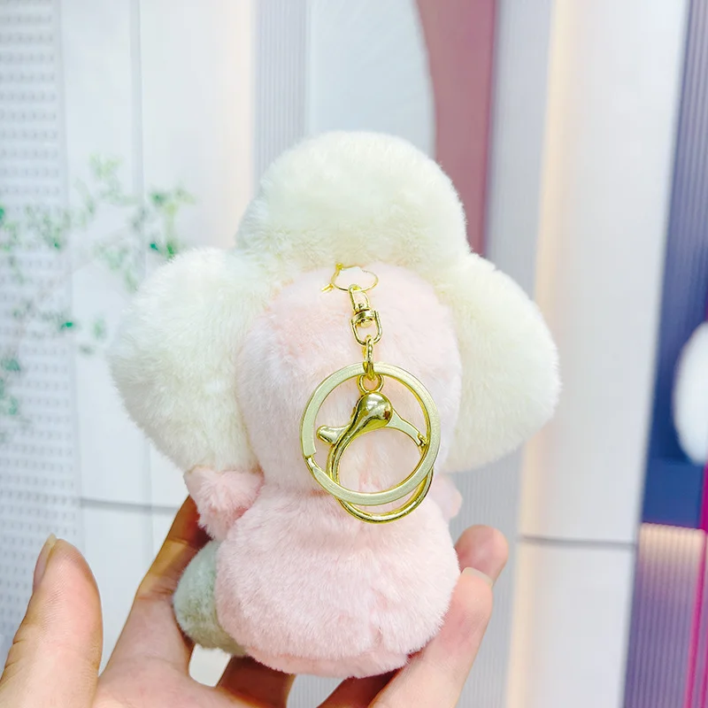 1-delig zonnebloem pluche hangend ornament pop rugzak hangende ketting autosleutelhanger damestashanger