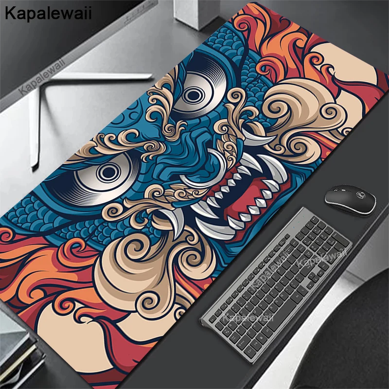 

Dragon Mouse Pad Chinese Style Art Computer XXL Keyboard Mousepad Desk Mat PC Gamer Rugs Office Carpet Home Table Mause Mausepad