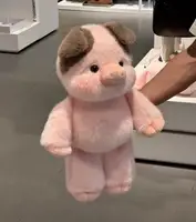 Creative Gift Soft Pig Stuffed Animal Plush Pillow Emotional Support Cute Stuffed Animals Plush 17.7inch Stuffed Toys 4