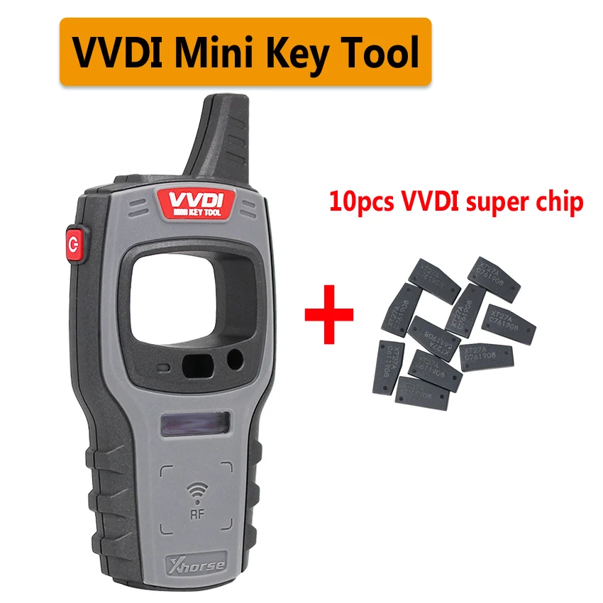 Xhorse Global Version VVDI Mini Key Tool vvdi Remote Key Programmer +10 VVDI super chip