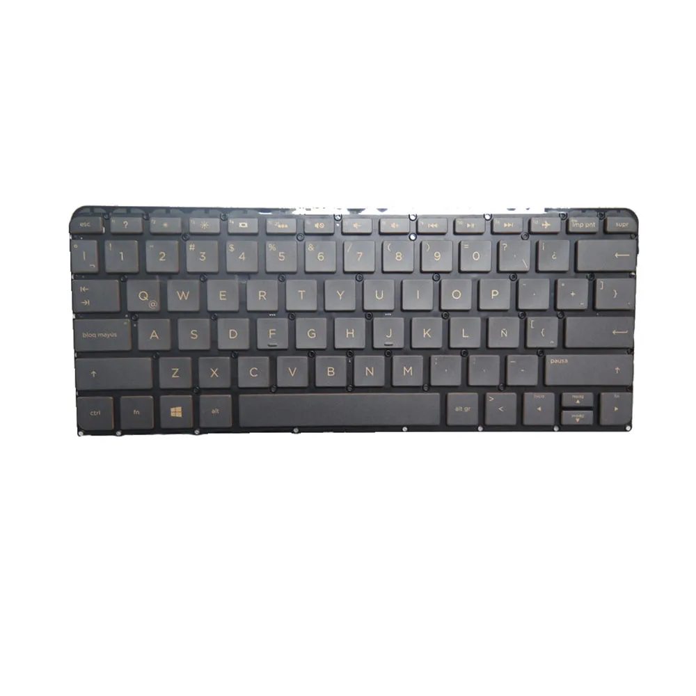 

Laptop Keyboard For HP Spectre 13-V 13-V101LA SG-83200-X9A SN7146BL with Backlit without Frame Latin America LA Brown