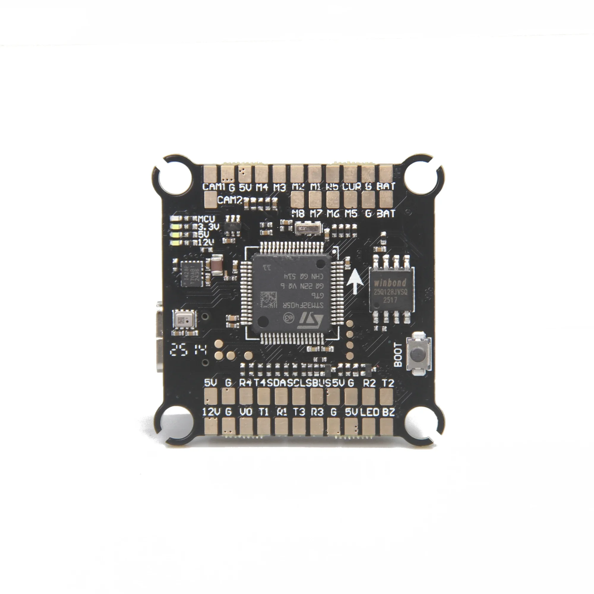 Controlador de vuelo NEEBRC F405 30,5x30,5mm 8/32 bits 4 en 1 ESC 60A 65A 80A 100A 3-8S FC Stack para accesorios de Dron de carreras con visión en primera persona RC
