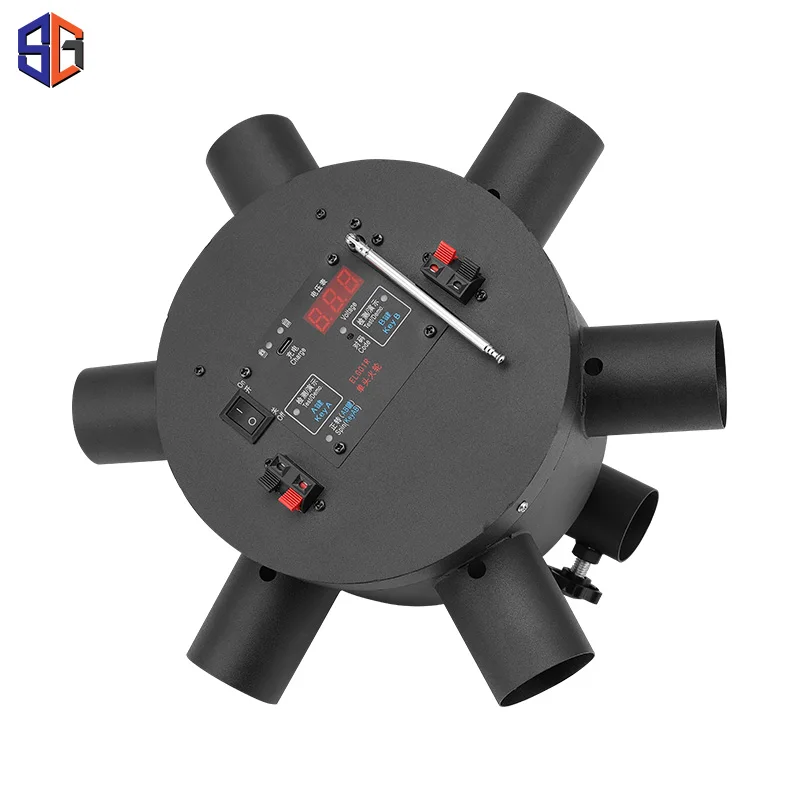 Rotary Spark Machine Stage Fireworks Wireless Windmill Fireworks Machine Wedding Christmas Holiday Activities Cold Pyro Machine