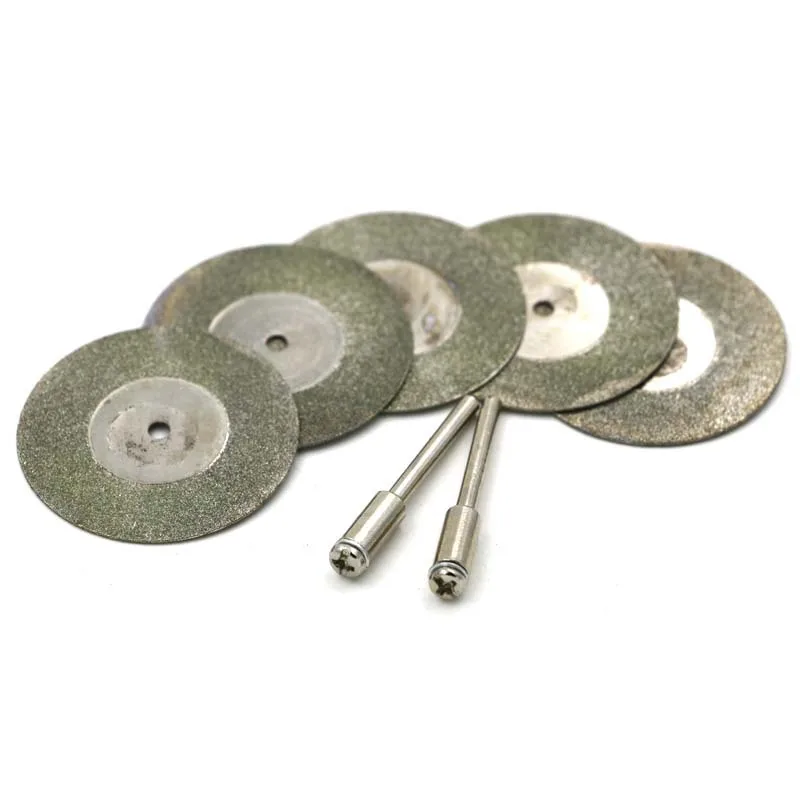 

40mm diamond cutting pieces, 10pcs diamond grit grinding pieces, electric grinding, hanging and grinding for electric drills