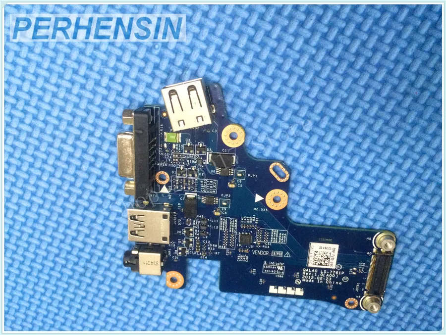 FOR Dell Latitude E6530 USB VGA IO Audio Daughter Board 7TRKR 07TRKR LS-7761P 100% Perfect Work