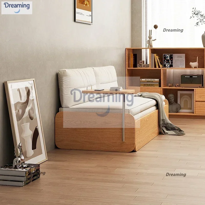 

Foshan Japanese storage folding stretch sofa bed two-in-one dual-purpose custom children's bay window bed one meter two straight