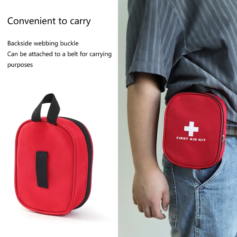 

Q5WA Multipurpose Medicals Storage Solution With Handle For Camping Household Safety