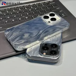 For Redmi Note 13 Pro Plus 12 12T Pro 5G Turbo 9T K50i 11T Pro+ Turbo Phone Case Feather Yarn Texture Shockproof Soft Back Cover