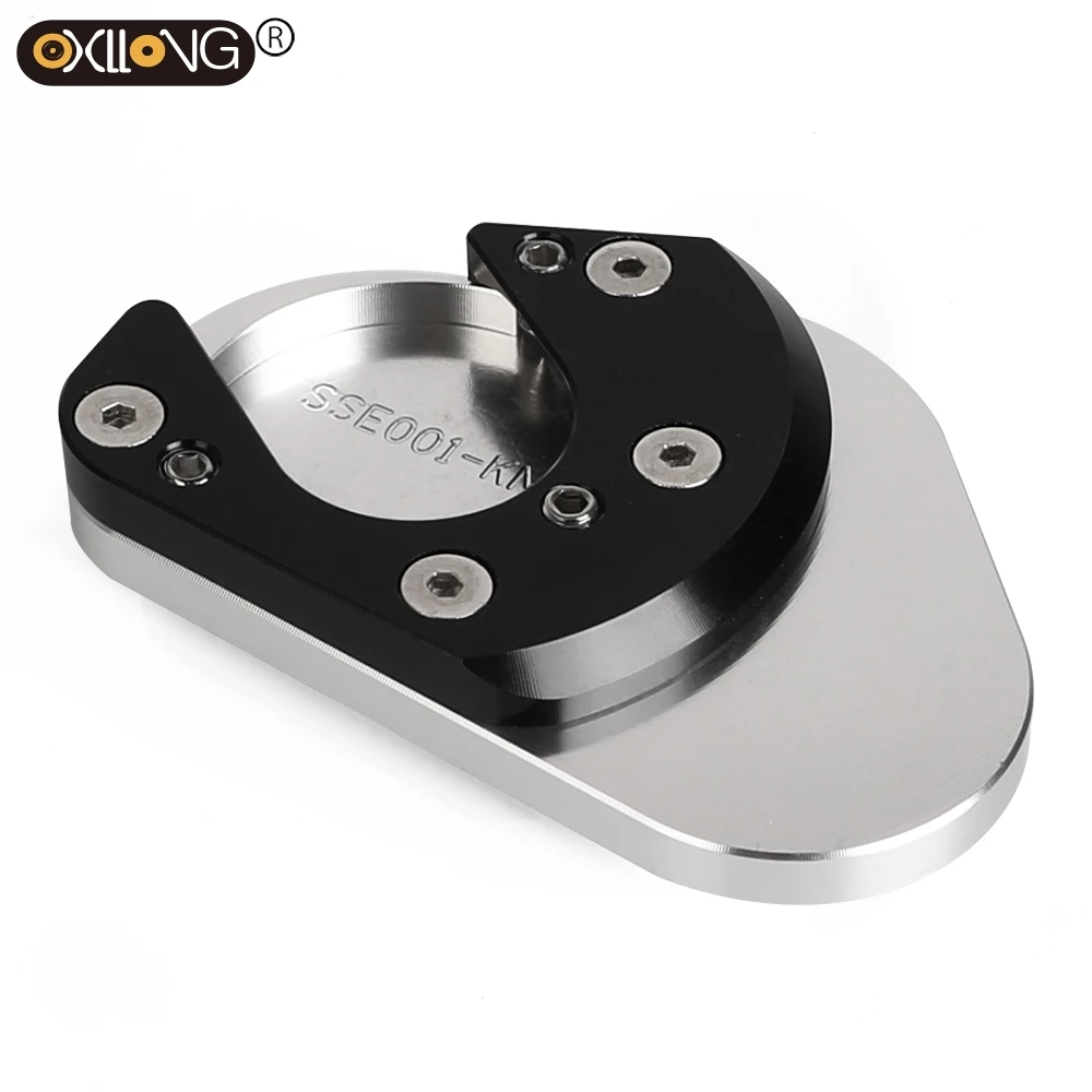 For 990 Super Supermoto/R/S 2006-2013 2012 2011 2010 Motorcycle Foot Side Stand Pad Plate Kickstand Enlarger Support Extension