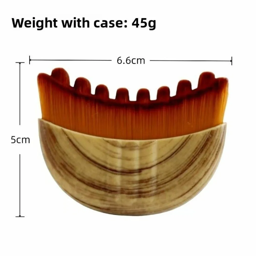 Small Lymphatic Contour Face Brush Chin Reduce Puffiness Facial Sculpting Tool Lymphatic Drainage Massager for Face Portable