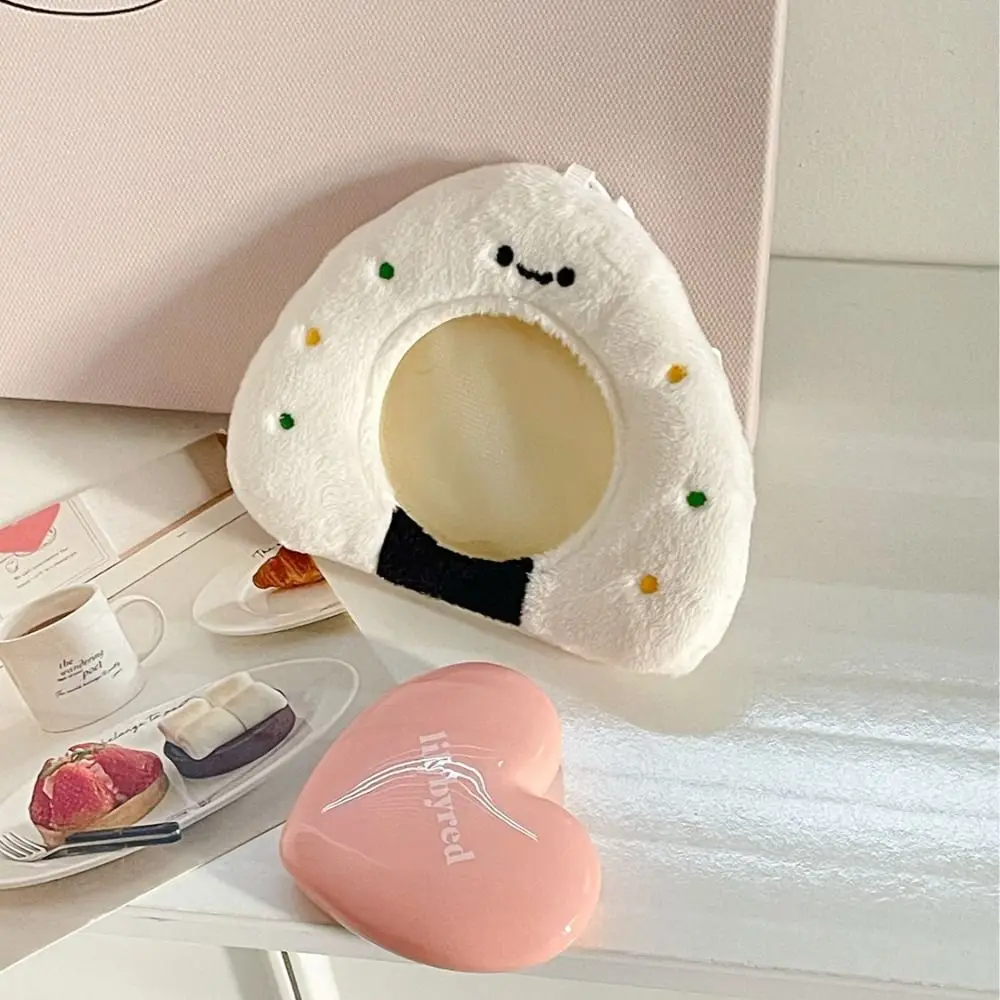 Niedlicher Kartenhalter Mini mit Reißverschluss Abzeichen Schutzhülle Cartoon Tragbare Tasche Anhänger