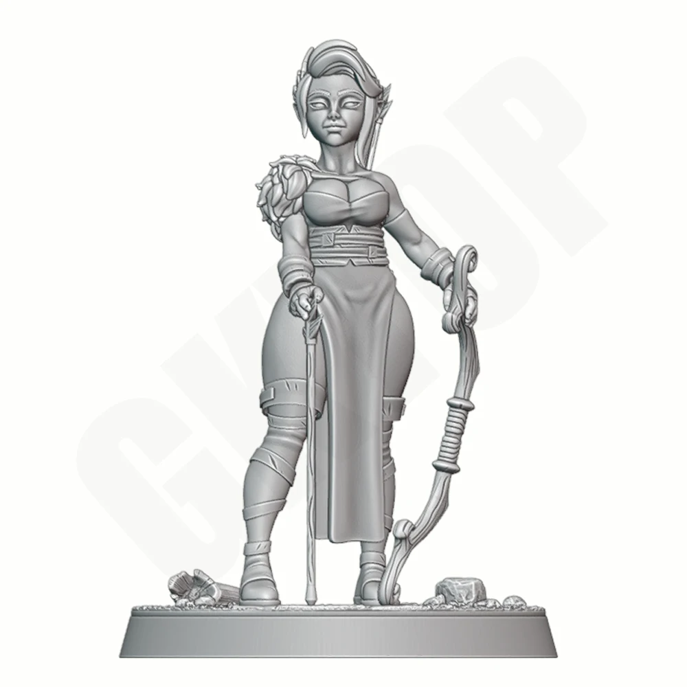 1-24-nsfw-ベル・ヴィクセンアーチェ-美少女レジンモデルフィギュア玩具クラフト未組み立てミニチュア縮小像未塗装キット