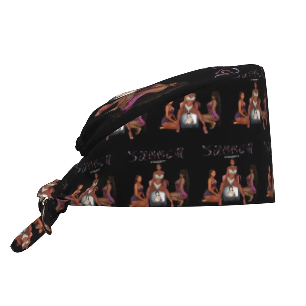Custom Summers Walkers American R&B Singer Medical Staff Scrubs Hat Unisex Doctor Nursing Surgical Cap Scrub Caps