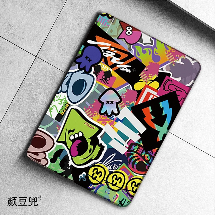 Splatoon 2 Anime Game For Kindle Paperwhite Case -Kindle Paperwhite 11th Generation 2021 Released 6.8inches KPW5 KPW4 Oasis 2 3