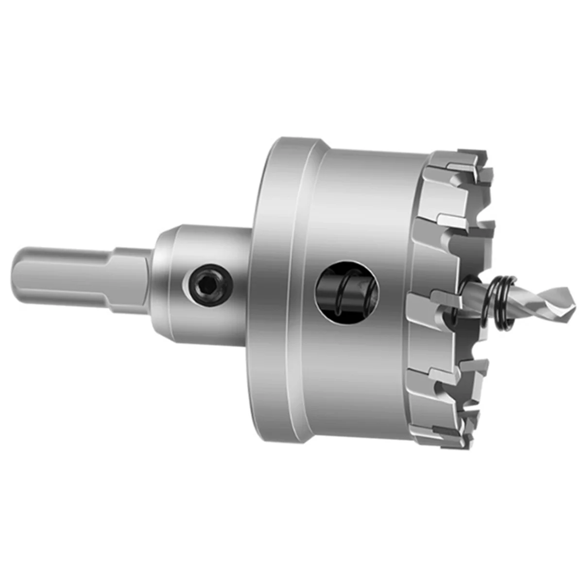 

ABNJ 5A Carbide Hole Saw 45 Steel Drill Hole Saw Carbide Hole Reamer 50mm Metal Drill Bit Set 1 Pc