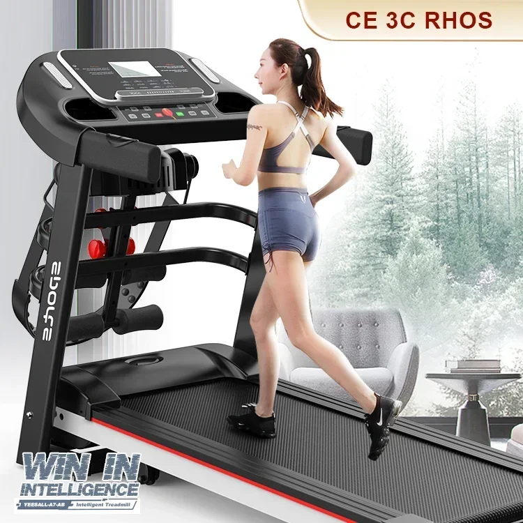 Treadmill Walking Running Machine Home Gym Fitness Equipment New Mini Motor Power Packing Output Unisex