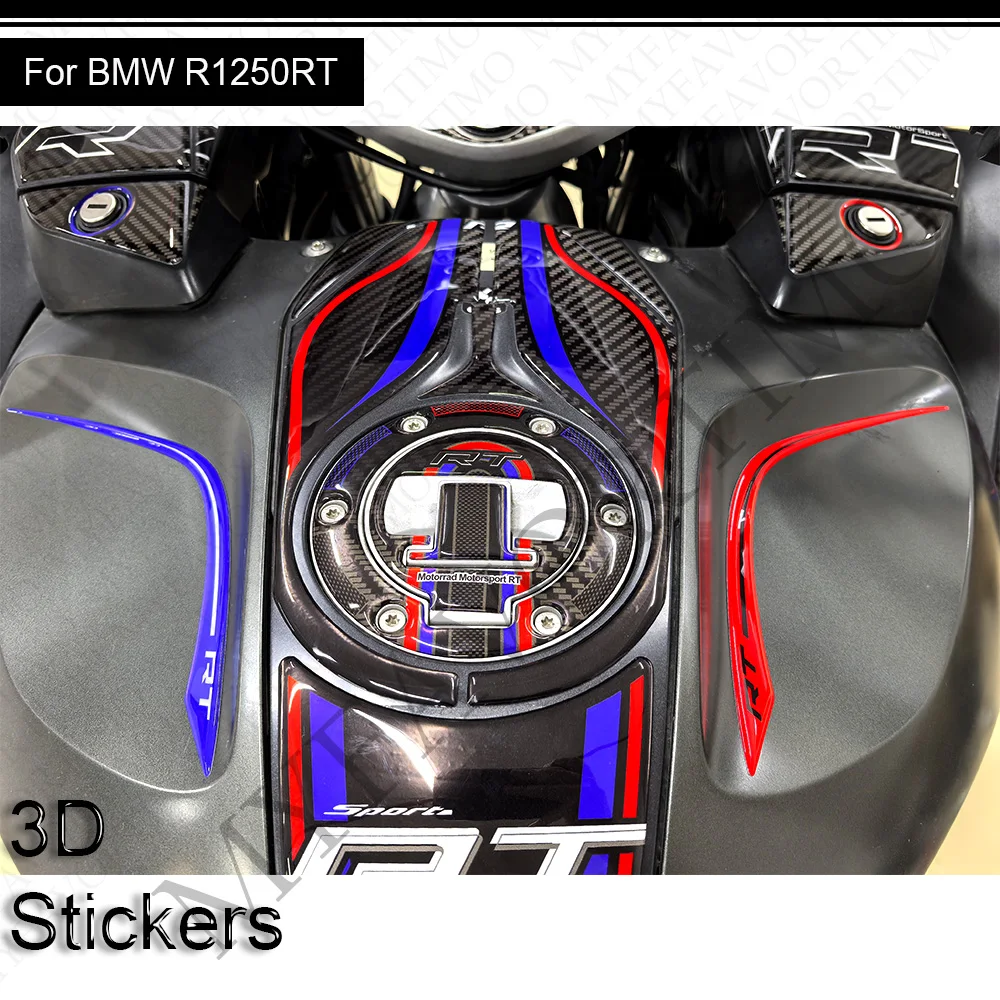 For R1250RT R 1250 RT 2021 2022 2023 2024 2025 Motorcycle 3D Epoxy Resin Protection Sticker Kit