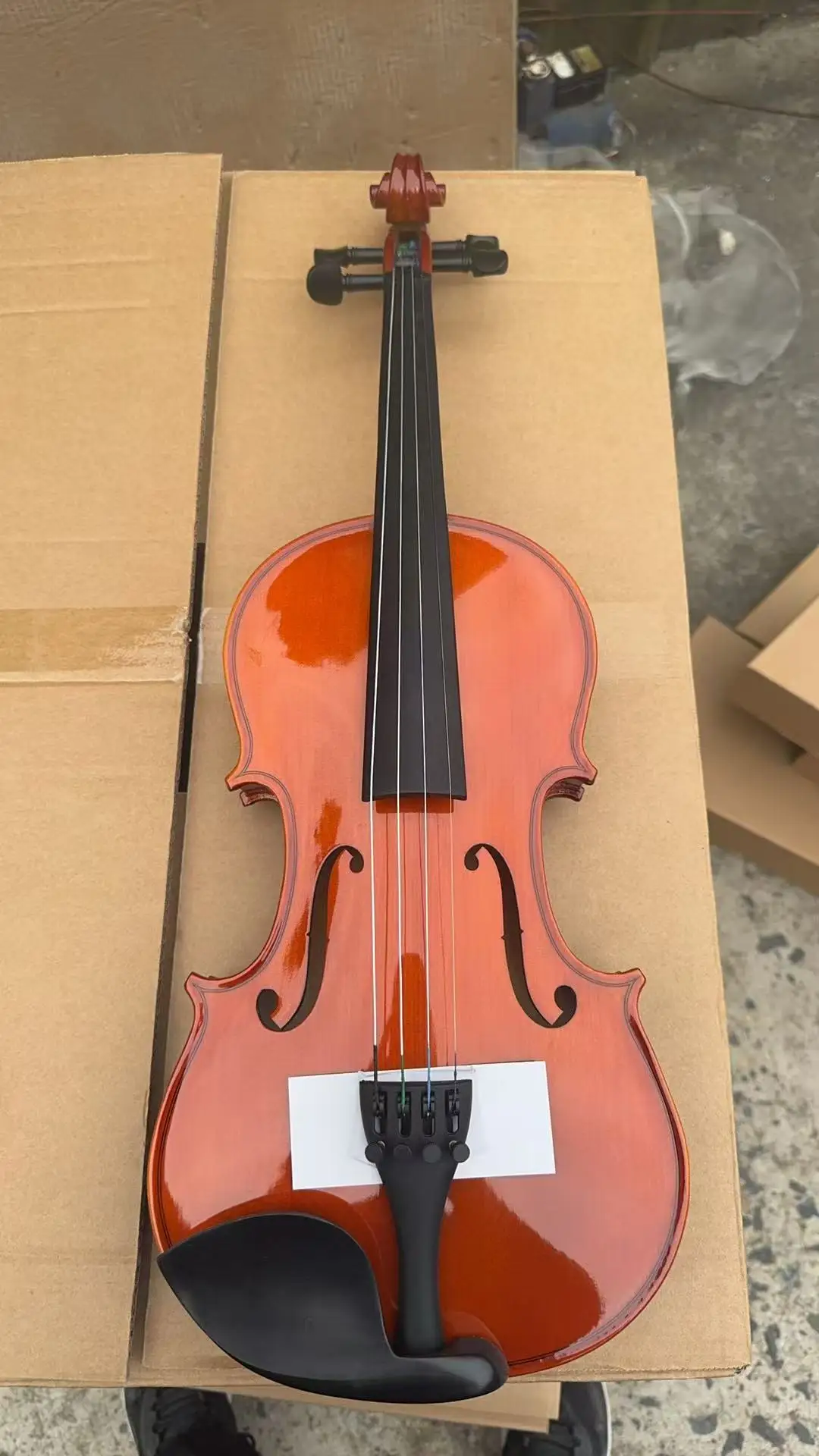 

Top Class 4/4 Full Size Natural Flamed Acoustic Cello Premium Maple Stringed Instrument For Orchestral Practice Playing