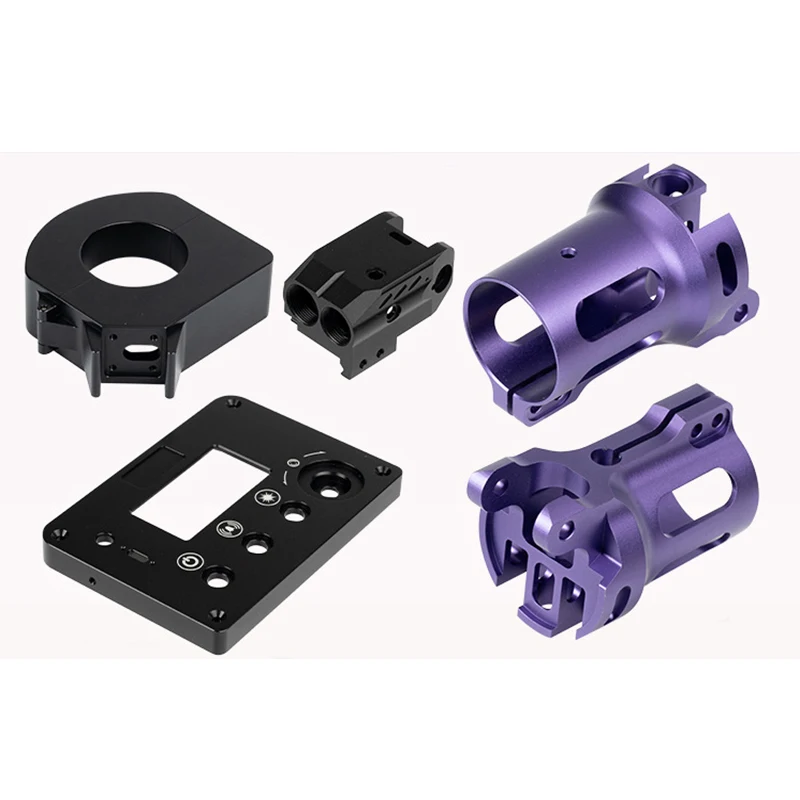 Custom CNC Machined Aluminum Structural Support Bracket Lightweight Engineering Mechanical Mounting Part for Industrial