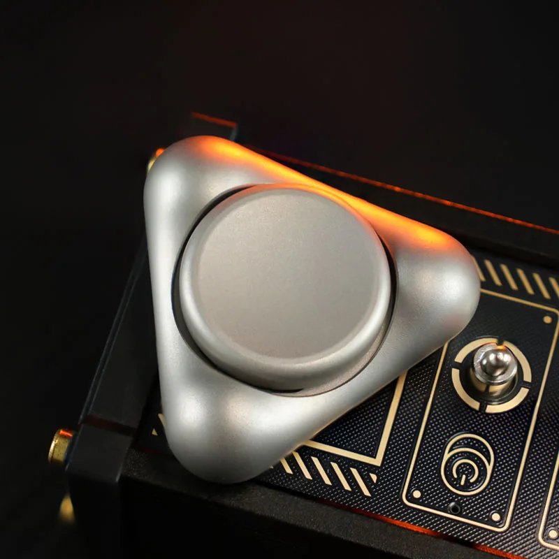 Beste Mini Fidget Spinner Metalen Hand Waterdruppel Vingertop Tol Tip EDC Verlichten Anti Stress Bureau Speelgoed