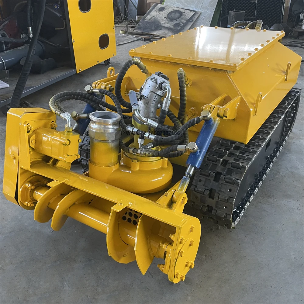 High-Efficiency Urban River Dredging Robot DE-30 Underwater 30m Sludge Removal Machine for Fish Ponds Automatic Mud Dredging