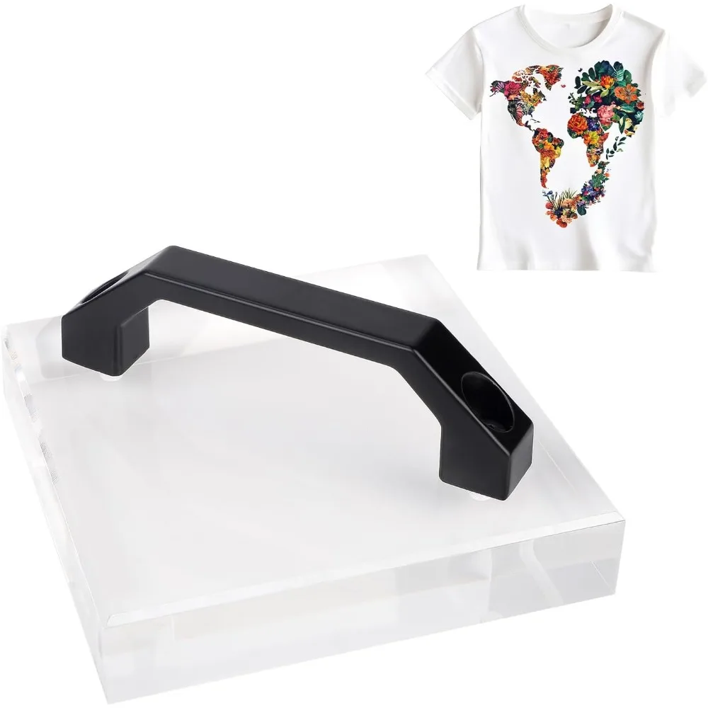 HTV Cooling Block with Handle Portable Heat Press Cooling Tool for Sublimation Paper DTF Film Fast Heat Transfer Accessories Kit