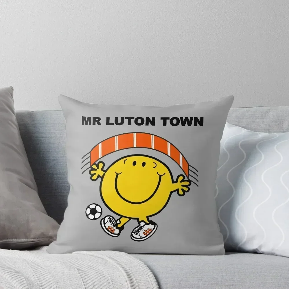 

Mr Luton Town Throw Pillow bed pillows Christmas Covers Cushions Cover autumn pillowcase pillow