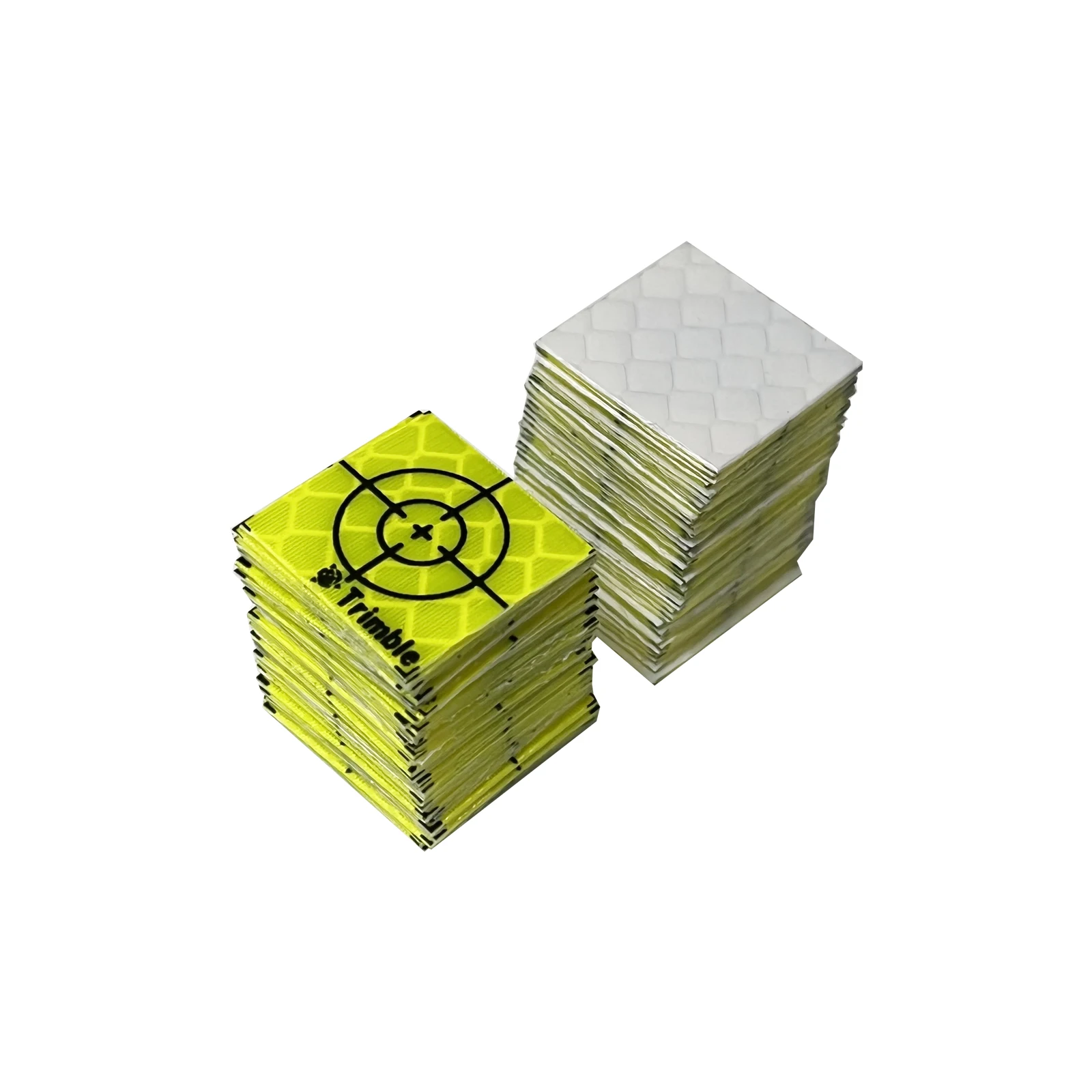 100pcs Size 60mm 20mm 30mm 40mm 50mm Trimble Survey Reflective Target Sticker, Green Retro‑Reflective Target Sheet