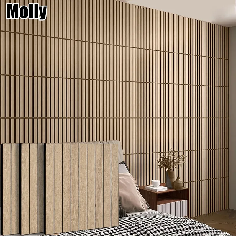 Paneles de pared autoadhesivos con textura de madera, pegatinas de pared 3D con textura de madera retro, para gabinetes, decoración de paredes del hogar, 5/10 Uds.