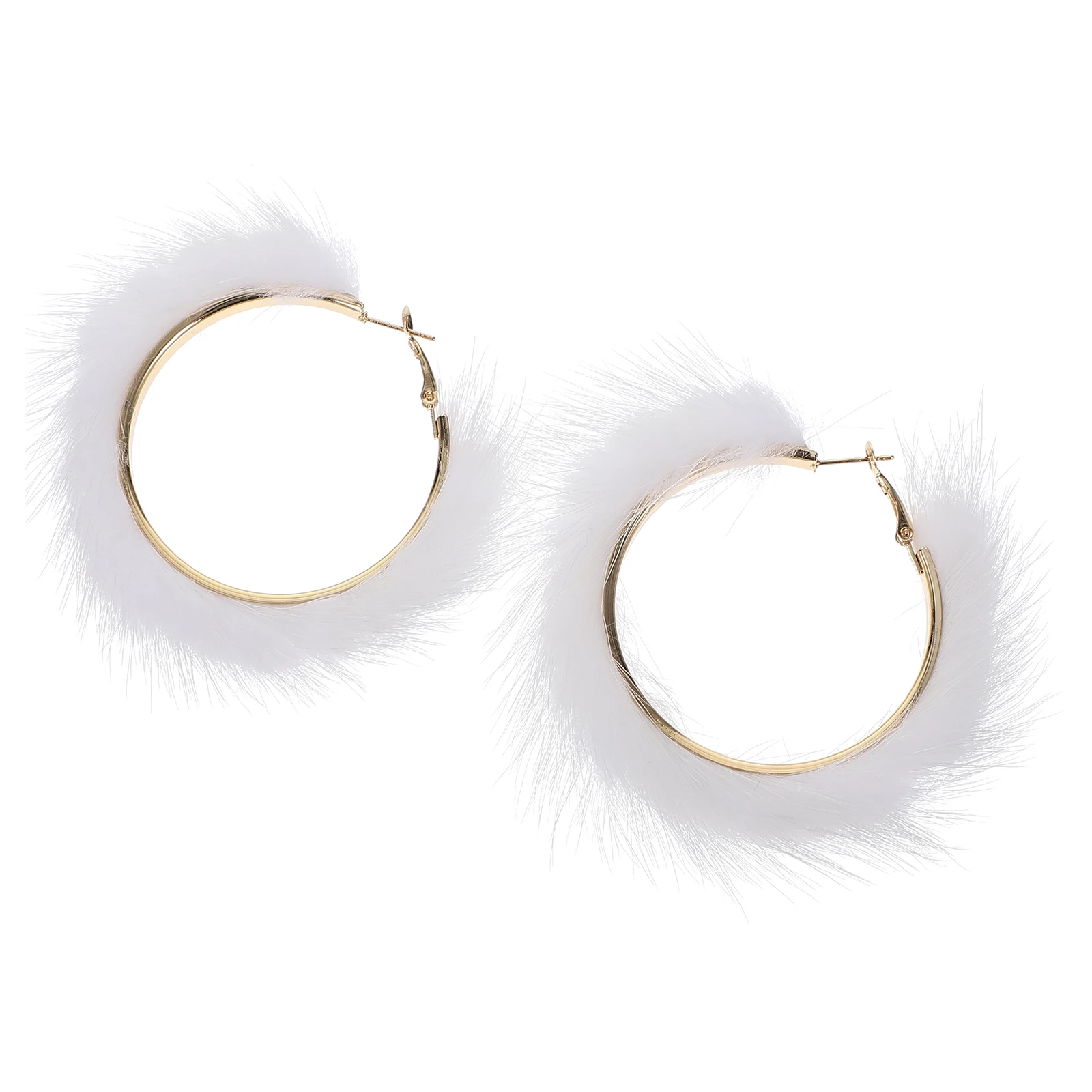 

Hair Earrings Circular Drop Women Earrings Fashion Jewelry Dance Charm Birthday Gift Valentine Engagement Joy