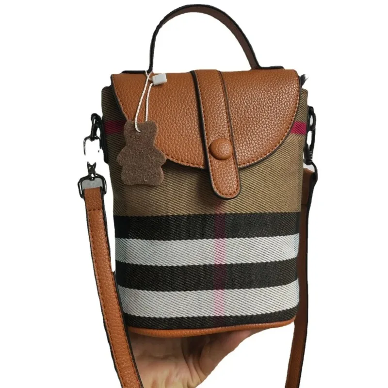 

High-End Minimalist Diaper Bag Luxury Brand Messenger Vintage Original Retro Purse for Ladies Stylish Solid Color Handbag