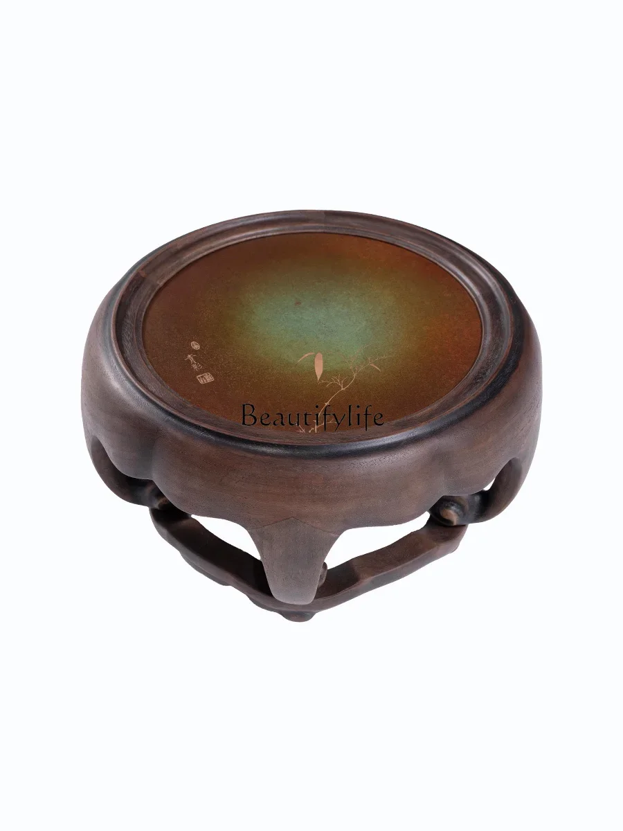 

Chinese all solid wood small tea table tatami zen portable small tea table