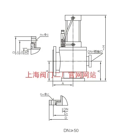 GDQ-J/S-B صمام يربك هوائي عالي الفراغ (مع منفاخ) من الفولاذ المقاوم للصدأ