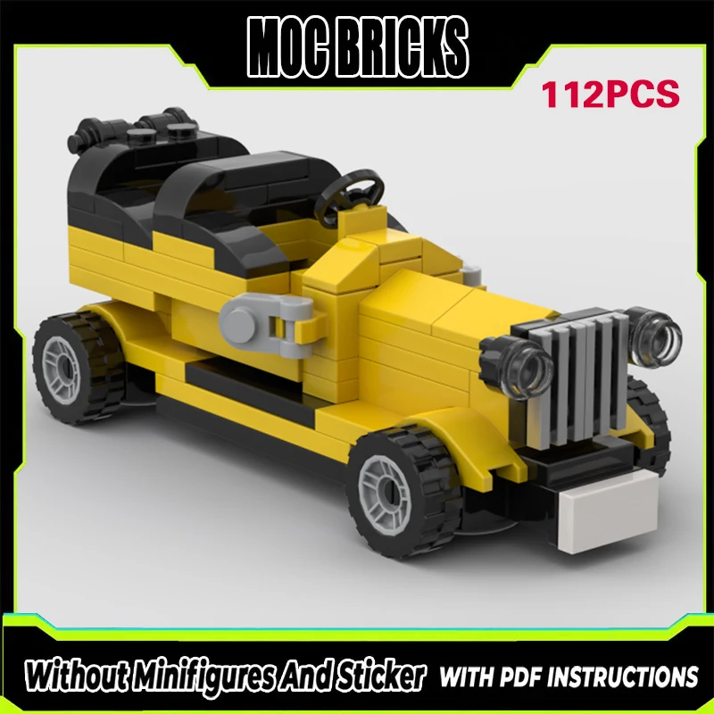 

Популярный конструктор MOC по мотивам фильмов: классический киномобиль, модульные технологичные подарки, праздничный набор для сборки, детские игрушки