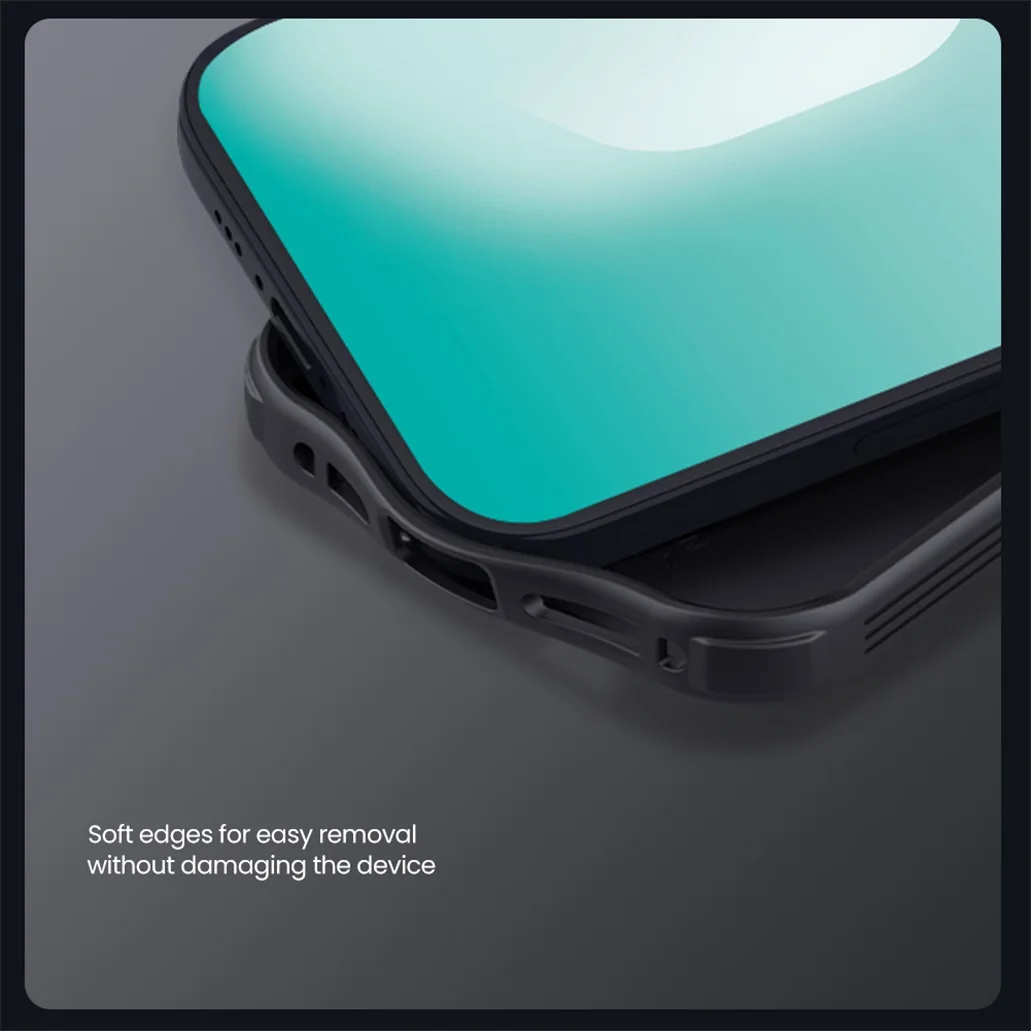 NILLKIN Etui CamShield Pro na iPhone 17 Pro Max / 17 Pro, odporne na wstrząsy, z osłoną prywatności i przesuwaną osłoną aparatu na iPhone 17 / Air — zdjęcie produktu 3