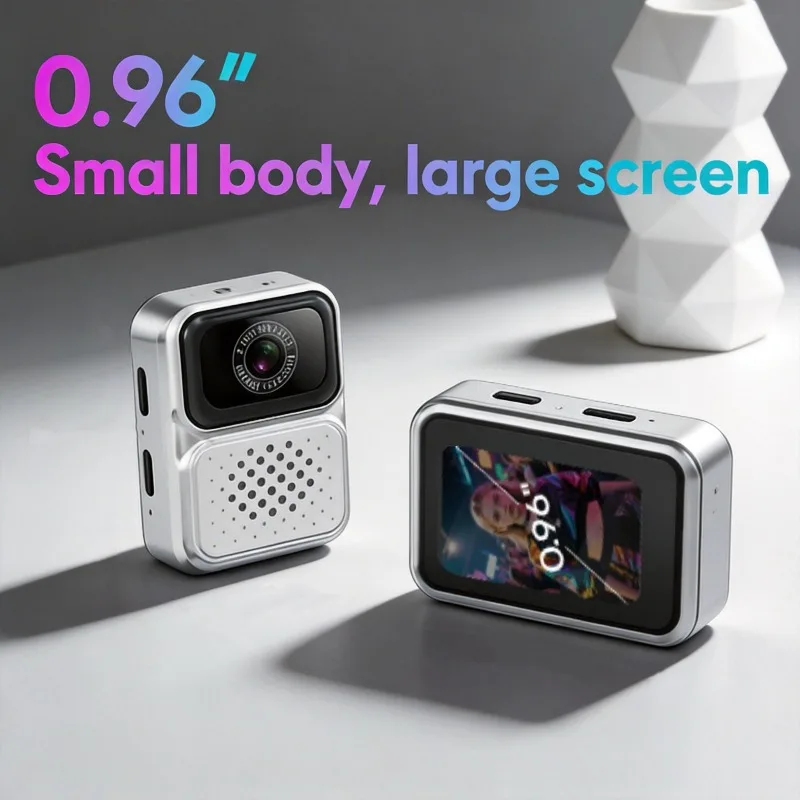 M130 Mini New Keychain Camera Digital Camera Key Chain Portable Retro Thumb Camera Key Ring Pocket DV Video Recorder Kid Gift
