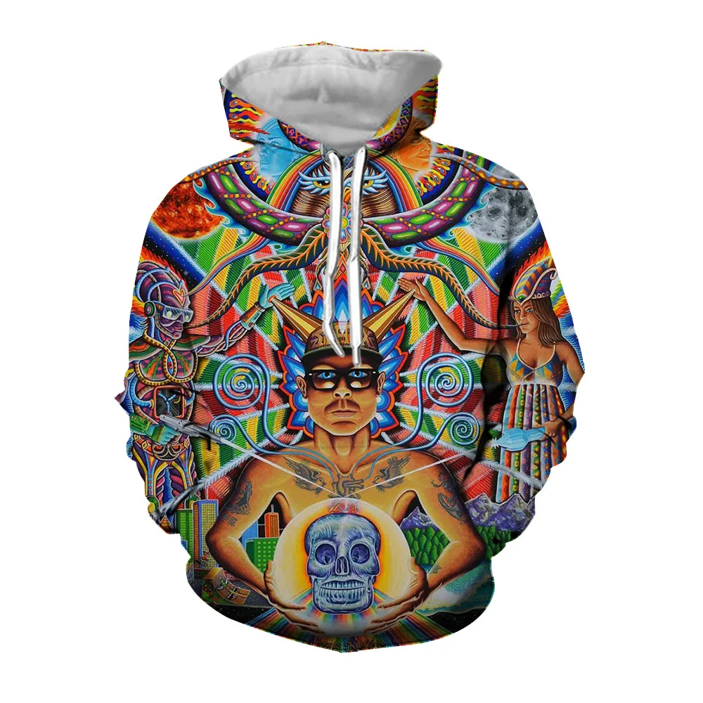 

Jumeast 3D Printed Psychedelic Gothic Hoodies For Men Casual Plus Size Autumn Aesthetic Hooded Sweatshirts Unisex Baggy Clothing