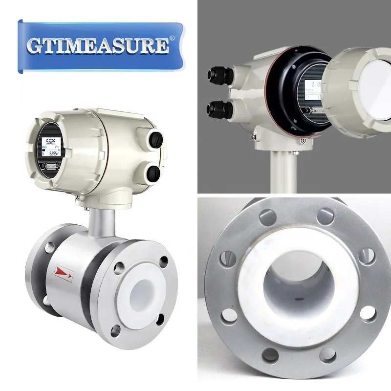 

Seawater Digital Water Flow Meter Pipeline Water Liquid Electromagnetic Magnetic Flowmeter for Water