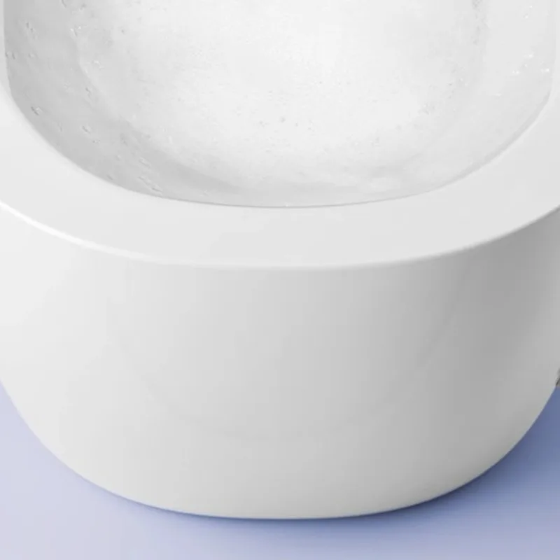 Bowl Cleaner Heat Smart Toiletbrilhoes Rond Schuim Combo Smart Toilet Design Esthetisch Sanita Inteligente Huismeubilair