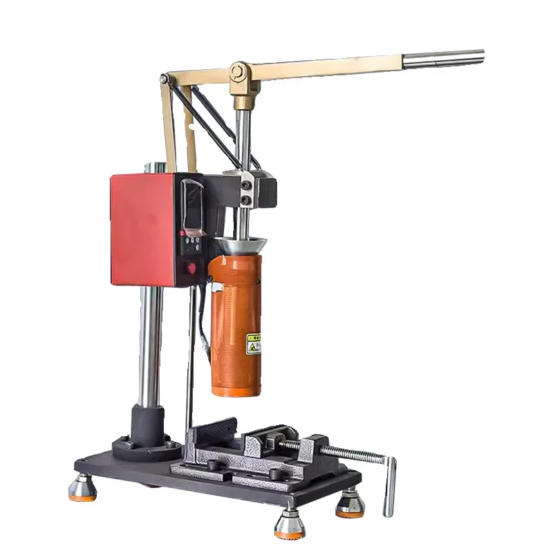 Small vertical injection molding machine semi-automatic pneumatic plastic product extruder toy figure pneumatic plastic molding