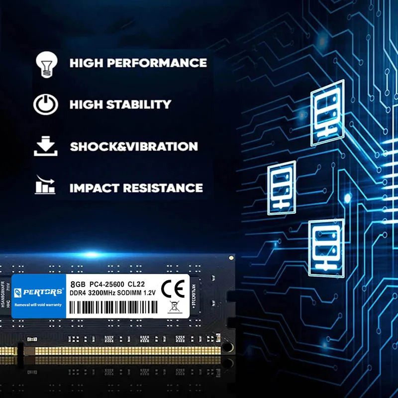 Q-PERTORS DDR4 4GB 8GB RAM 2133 2400 2666 3200MHz DIMM 데스크탑 RAM 288핀 1.2V NON ECC 인텔 및 AM…