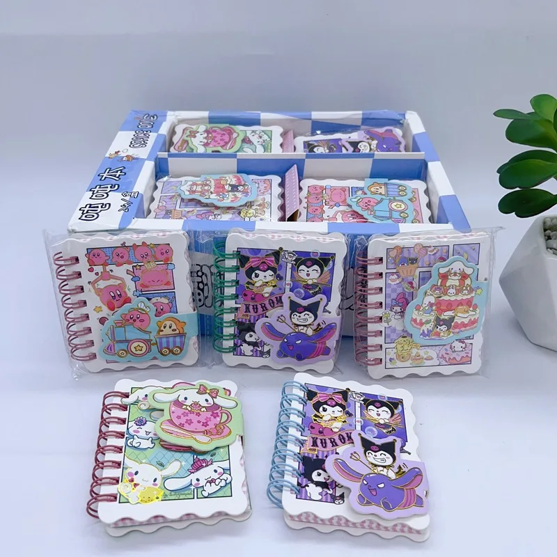 Creative Cartoon Sanrio Coil Notebook, Student Portable A7 Notebook, High Appearance, Cute And Fun, Compact Gift Book