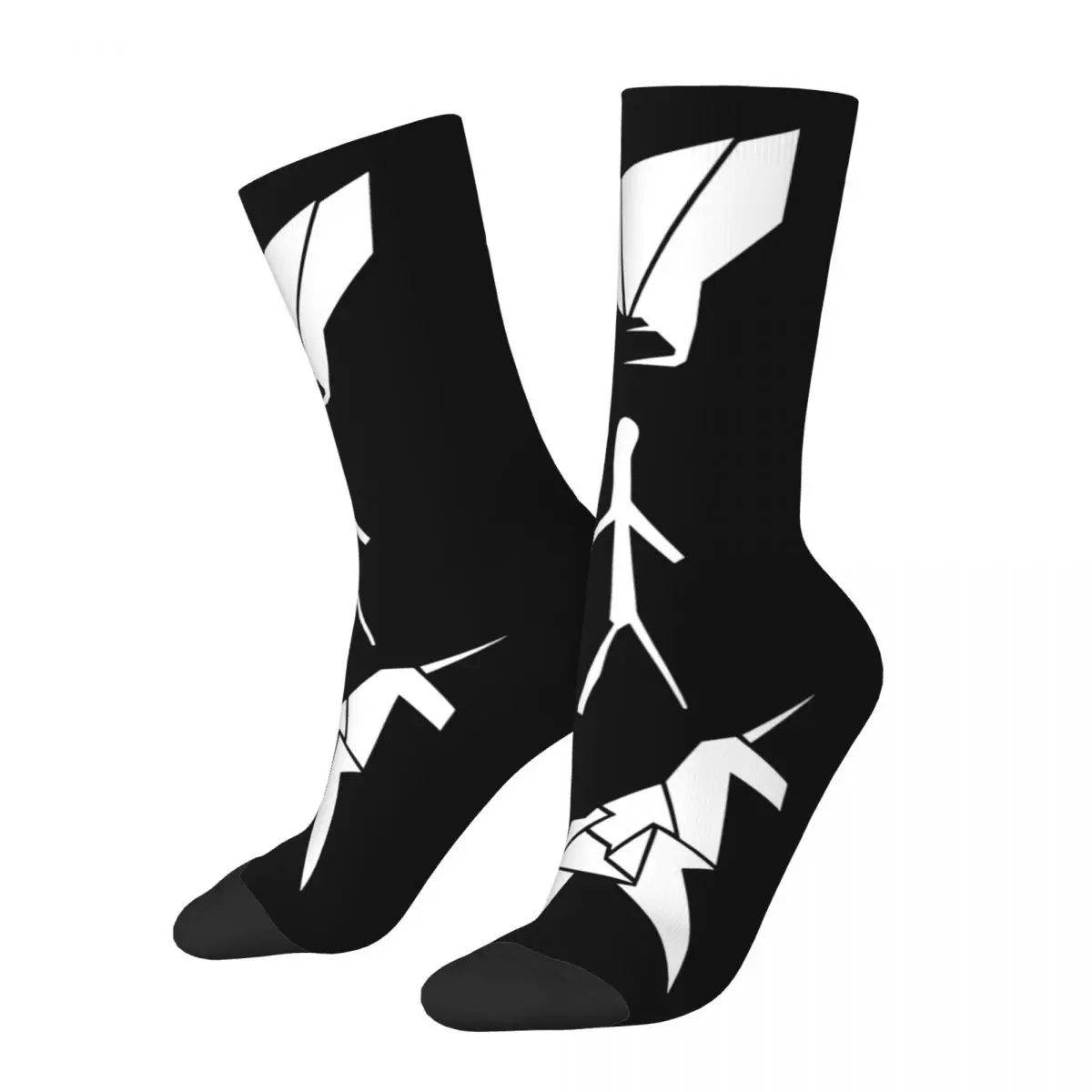 Vintage Glamorous Men's compression Socks Unisex Blade Runner Street Style Seamless Printed Novelty Crew Sock