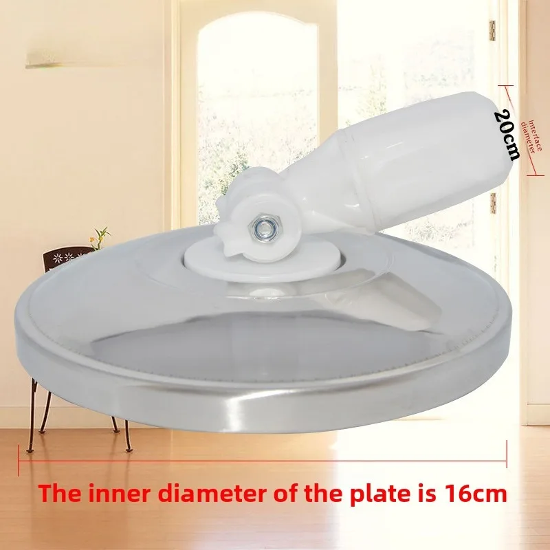 For * Mop Revolving Stainless Steel Household Floor Mop  Replacement Automatic Mop Spin Cleaning Home Tools