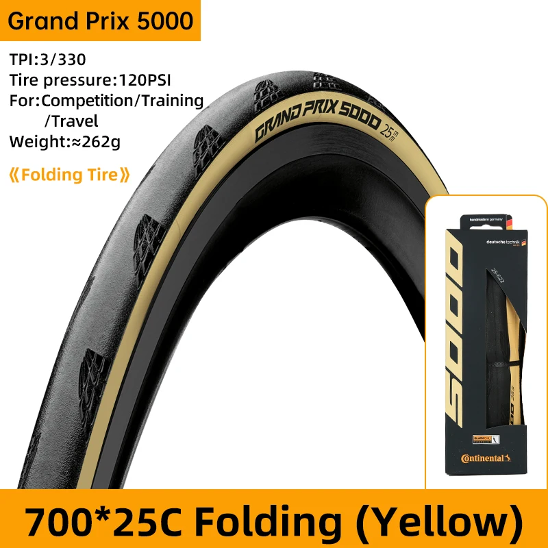 グランプリ 5000 STR 700x25C タイヤ コンチネンタル（CONTINENTAL） Grand Prix 5000 700×25C Black FB